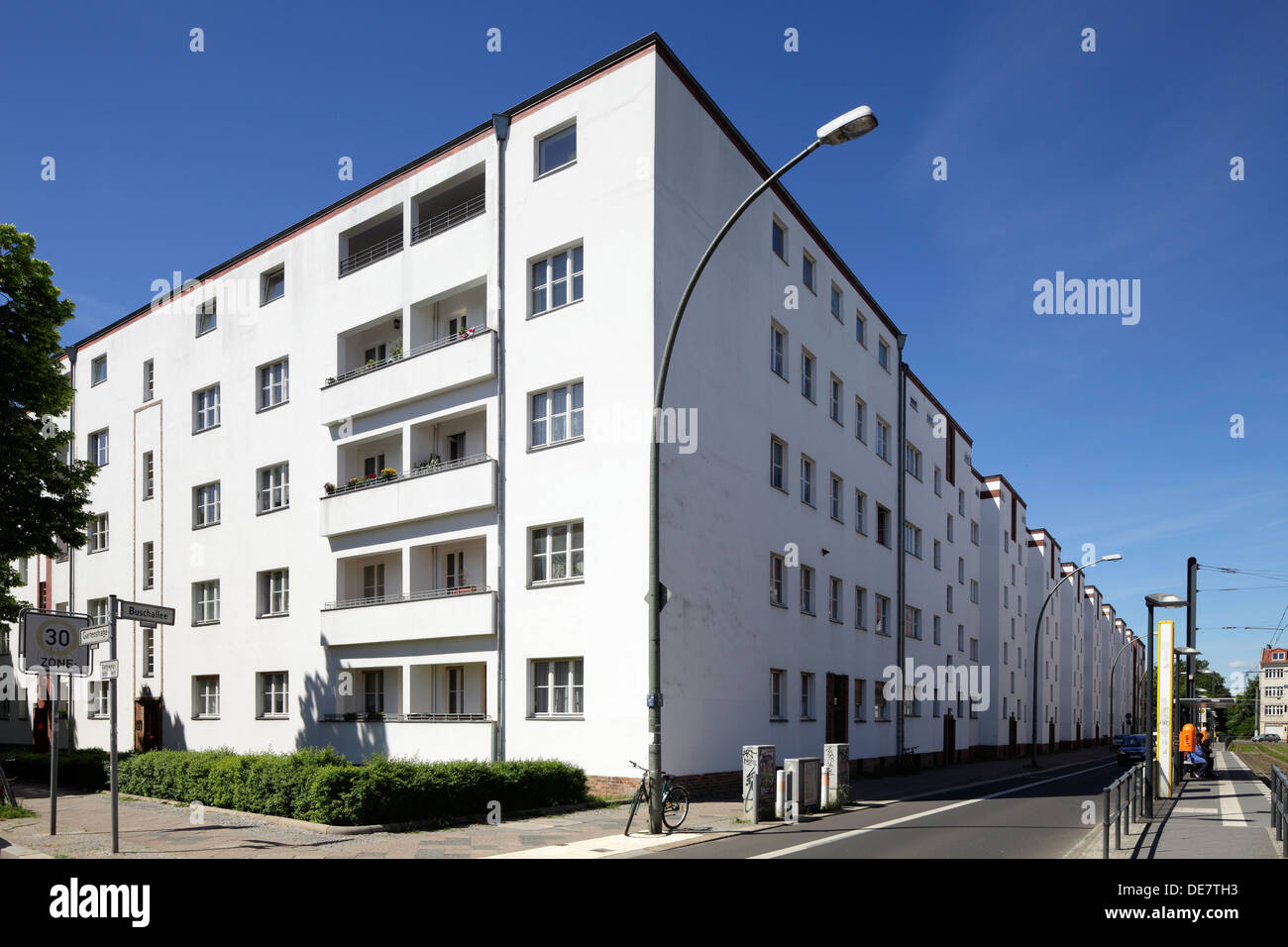 Berlin, Germany, residential buildings in Berlin Weissensee, designed