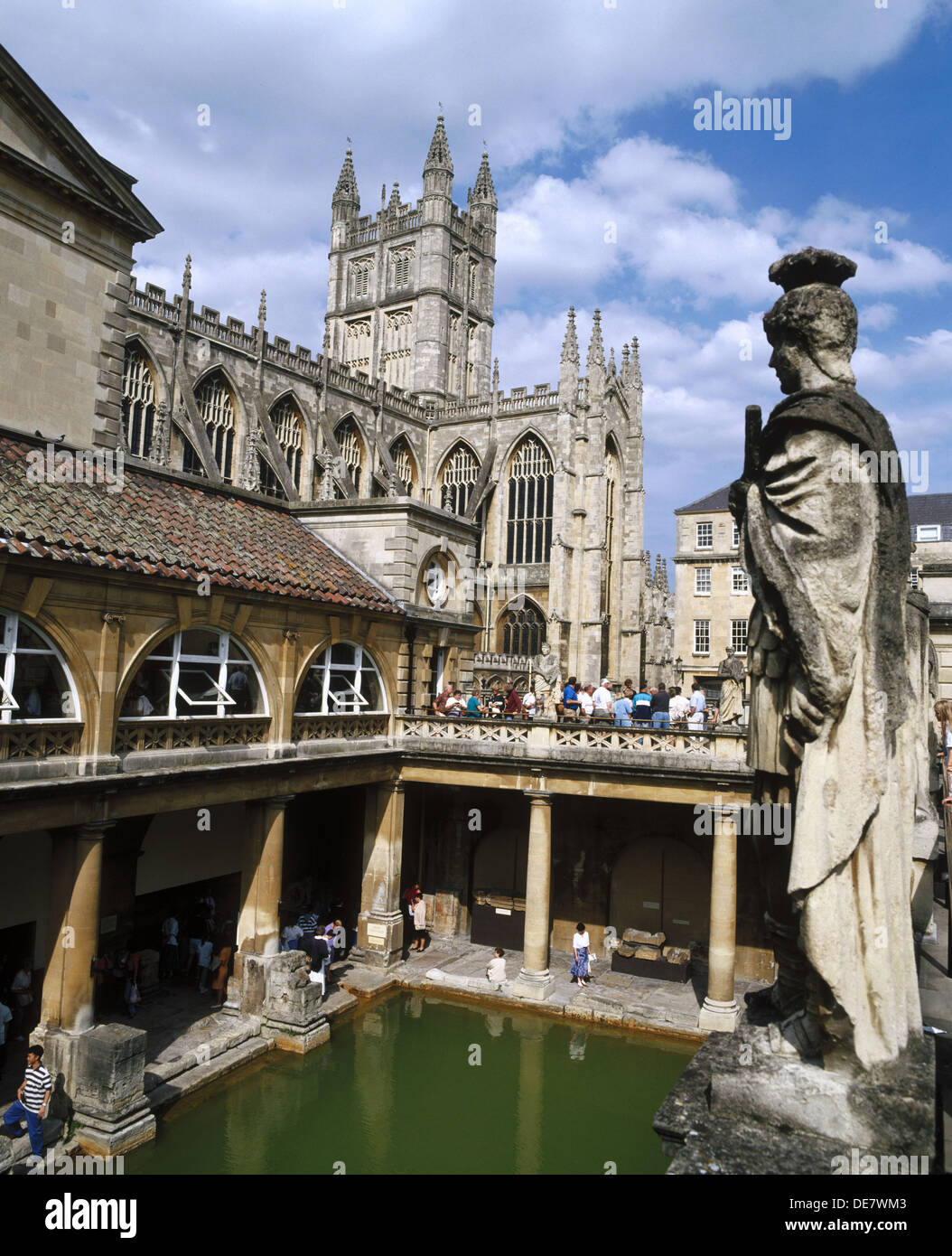 Roman Baths. Bath. England. UK Stock Photo Alamy