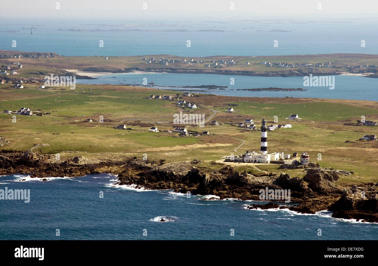 Ouessant island, Iroise Sea, Finistere, Brittany, France Stock Photo