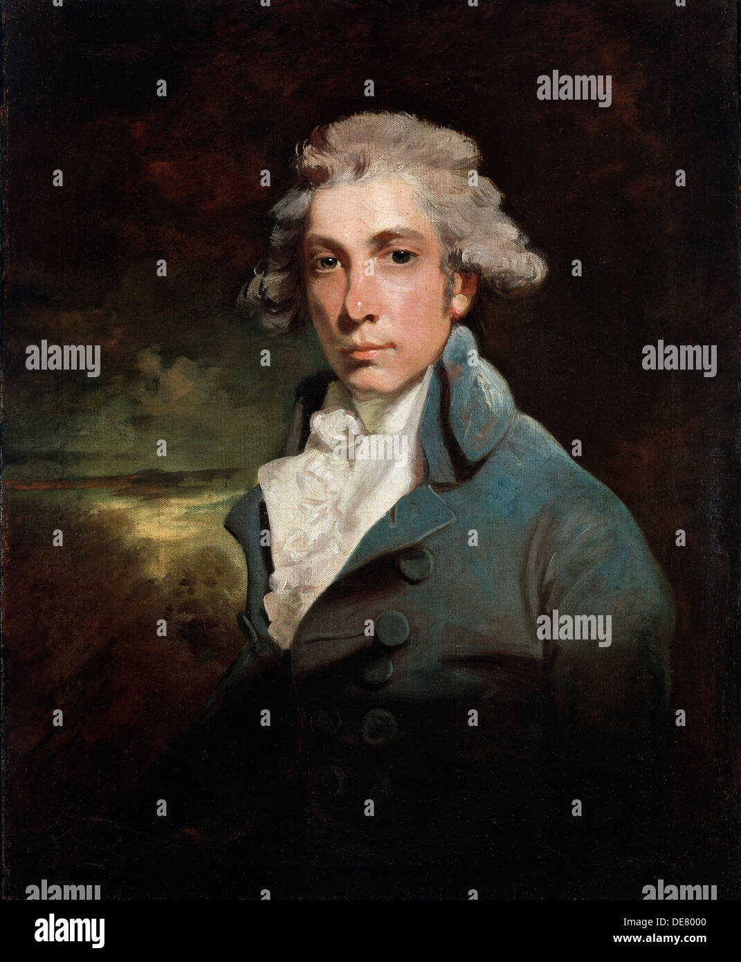Portrait of the playwright and Whig statesman Richard Brinsley Sheridan', (1751-1816). Stock Photo