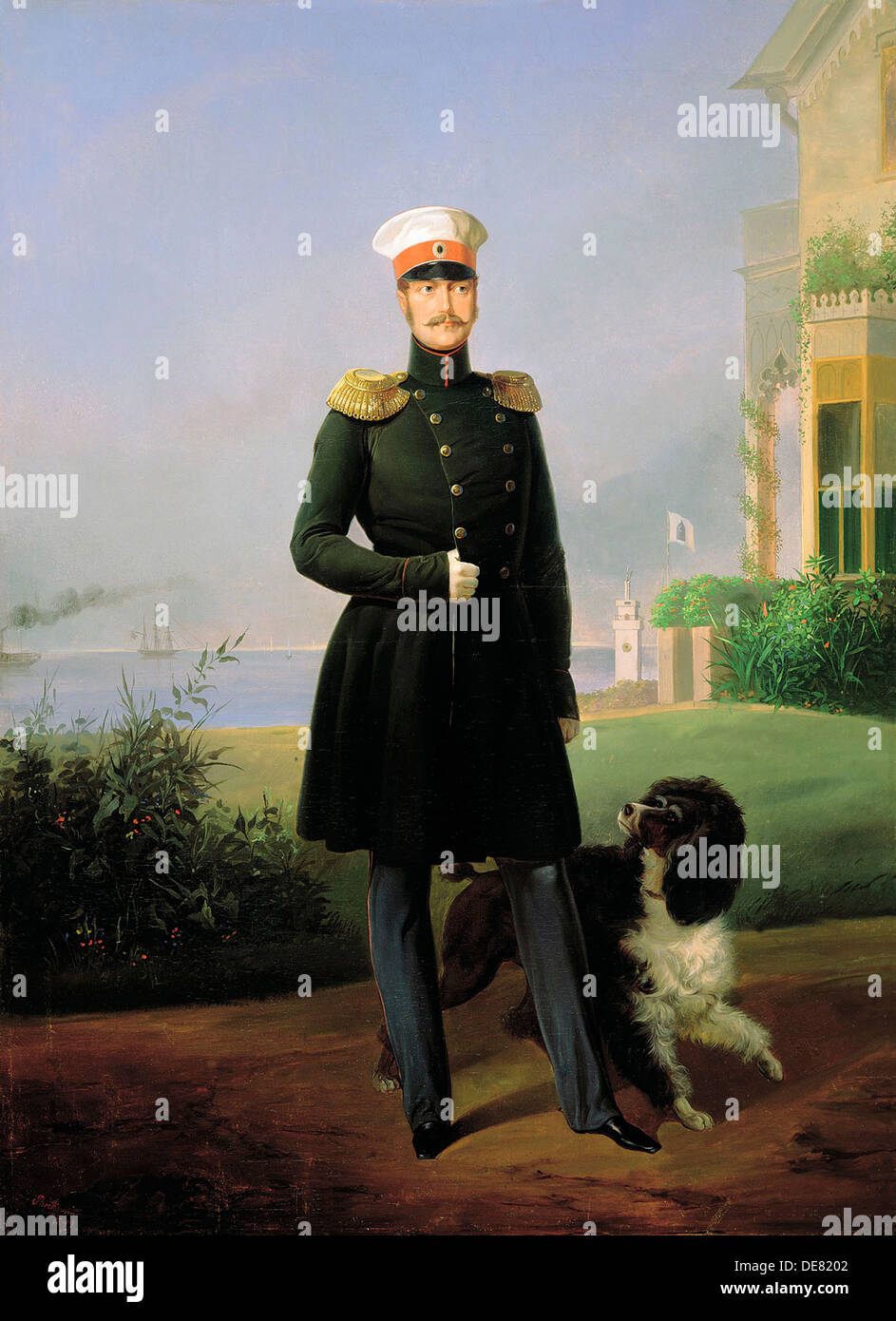 Portrait of Emperor Nicholas I', (17961855), 1849 Stock Photo Alamy