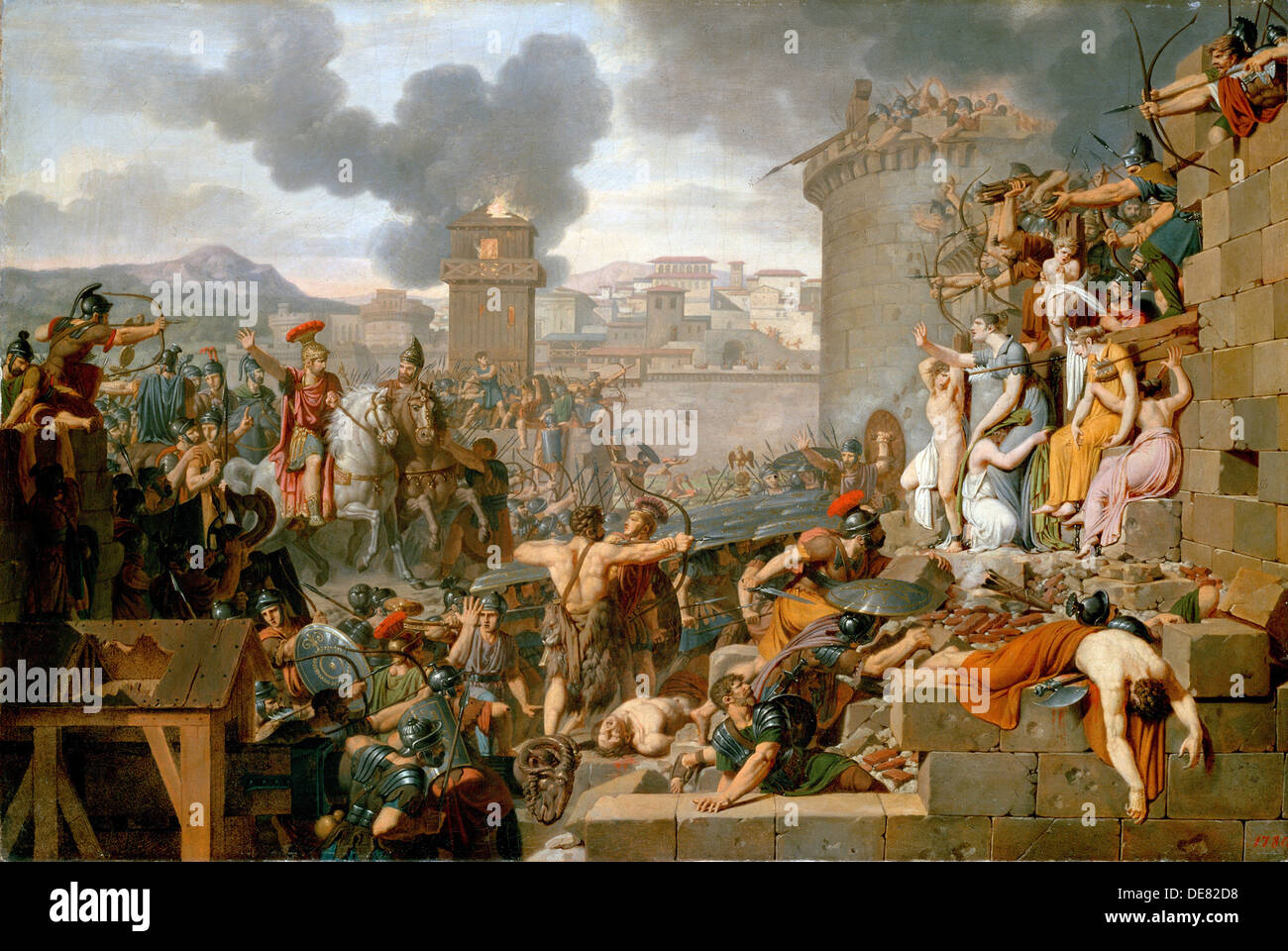 Metellus Raising the Siege', before 1805. Stock Photo
