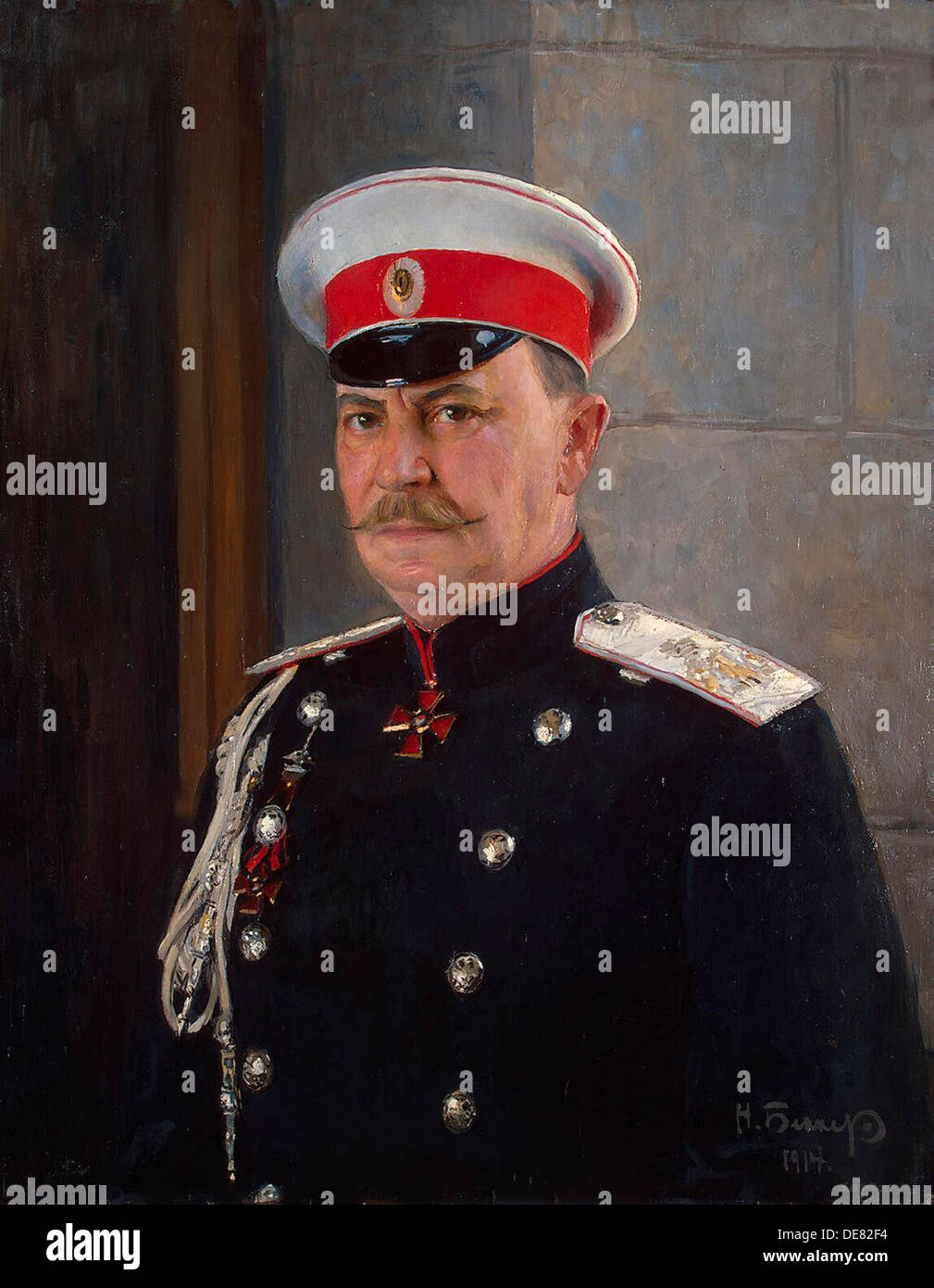 Portrait of Prince Felix Yusupov, Count SumarokovElston' Stock Photo