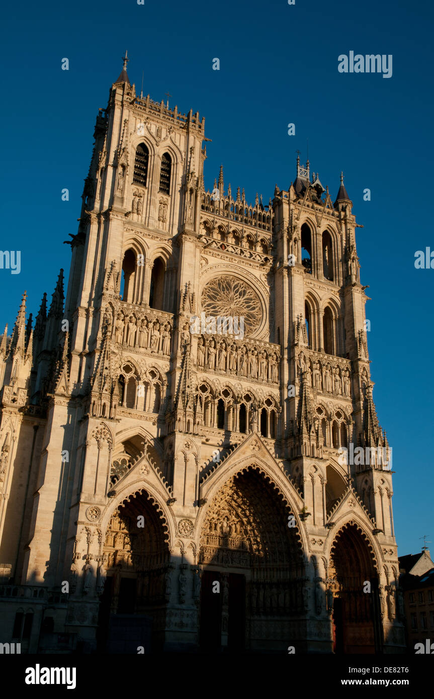 Cathedral of Amiens, France Stock Photo Alamy