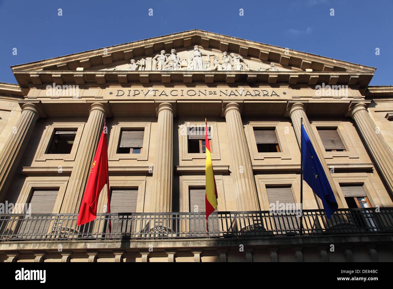 Deputation of Navarra, Pamplona, Spain, European Stock Photo
