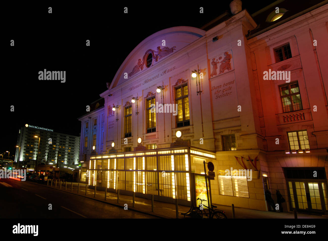 Österreich, Wien 3, Konzerthaus Wien, Lothringerstraße 20, das Wiener Konzerthaus Stock Photo