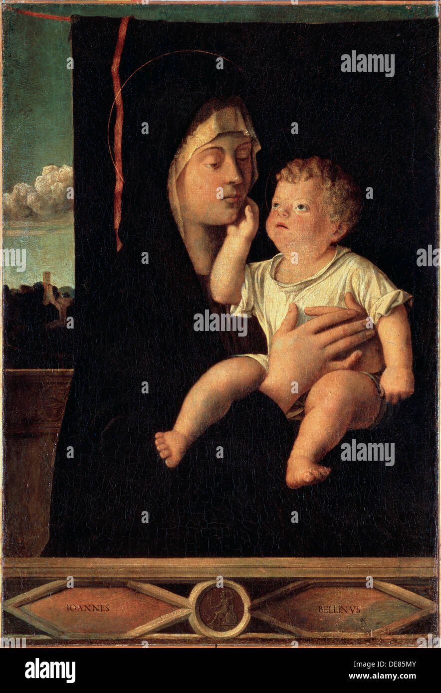 'Virgin and Child', 15th or early 16th century. Artist: Giovanni Bellini Stock Photo