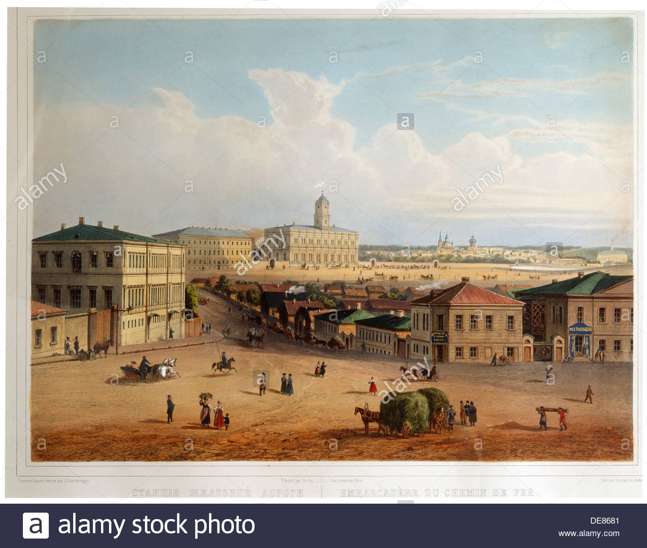Wagon Train 19th Century Stock Photos & Wagon Train 19th Century Stock ...