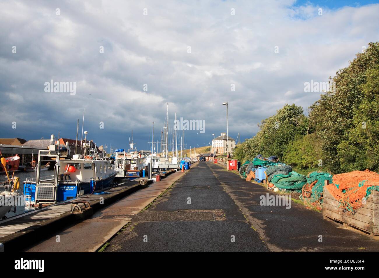 Harbour Road Eyemouth High Resolution Stock Photography and Images - Alamy