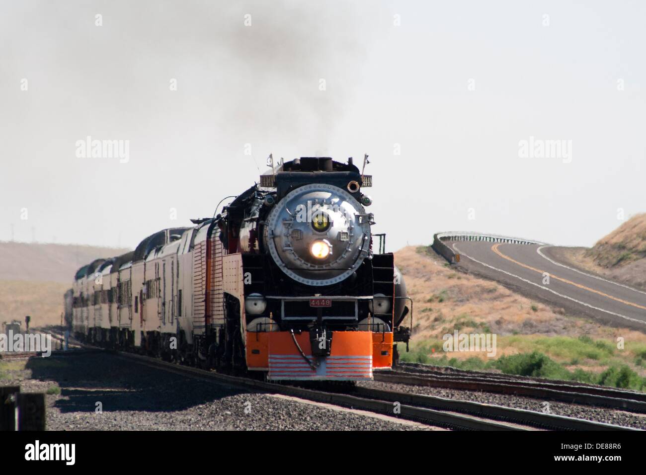 The Southern Pacific Daylight 4449, passenger train Stock Photo - Alamy