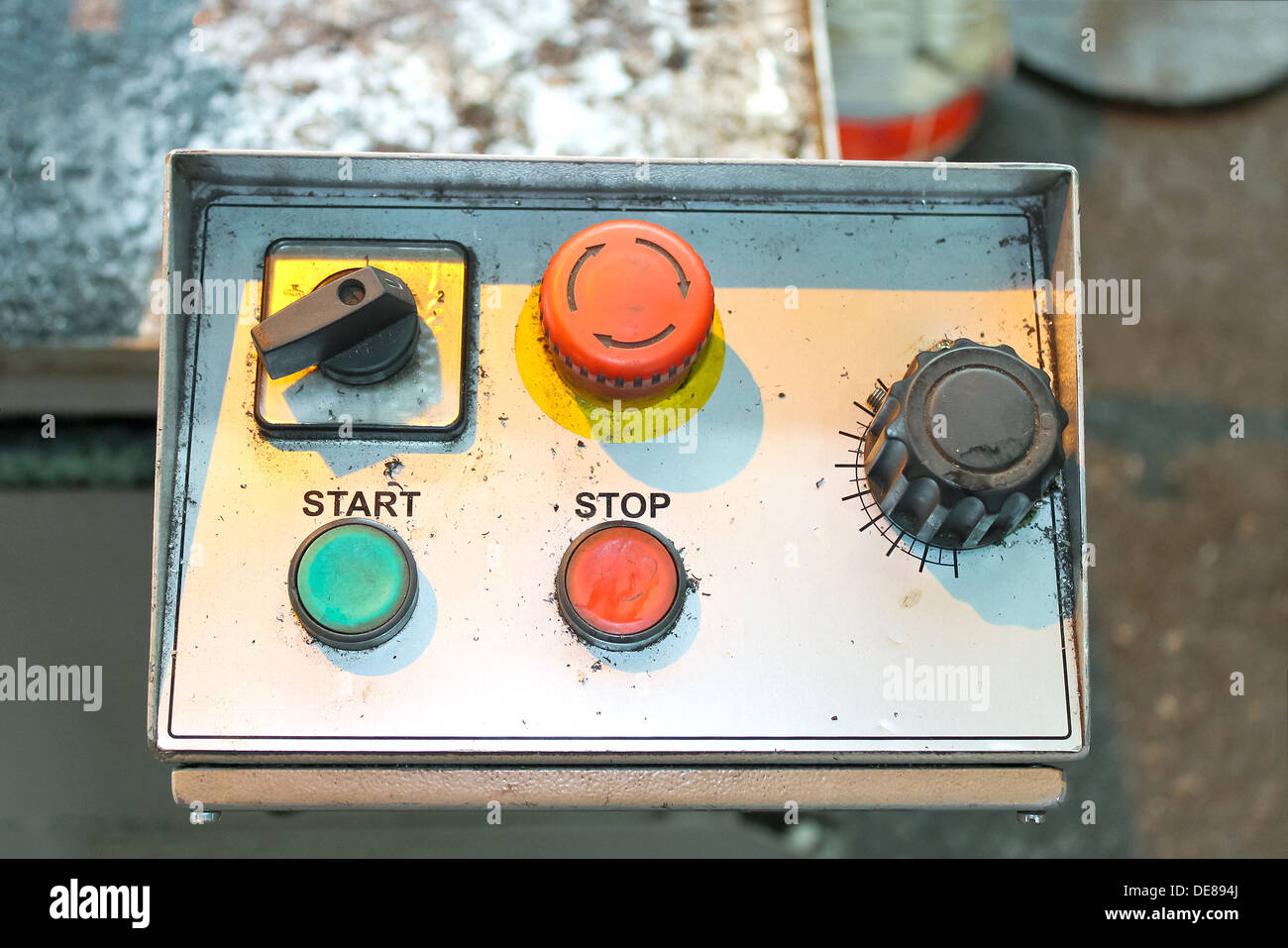 Control panel manufacturing machine Stock Photo - Alamy