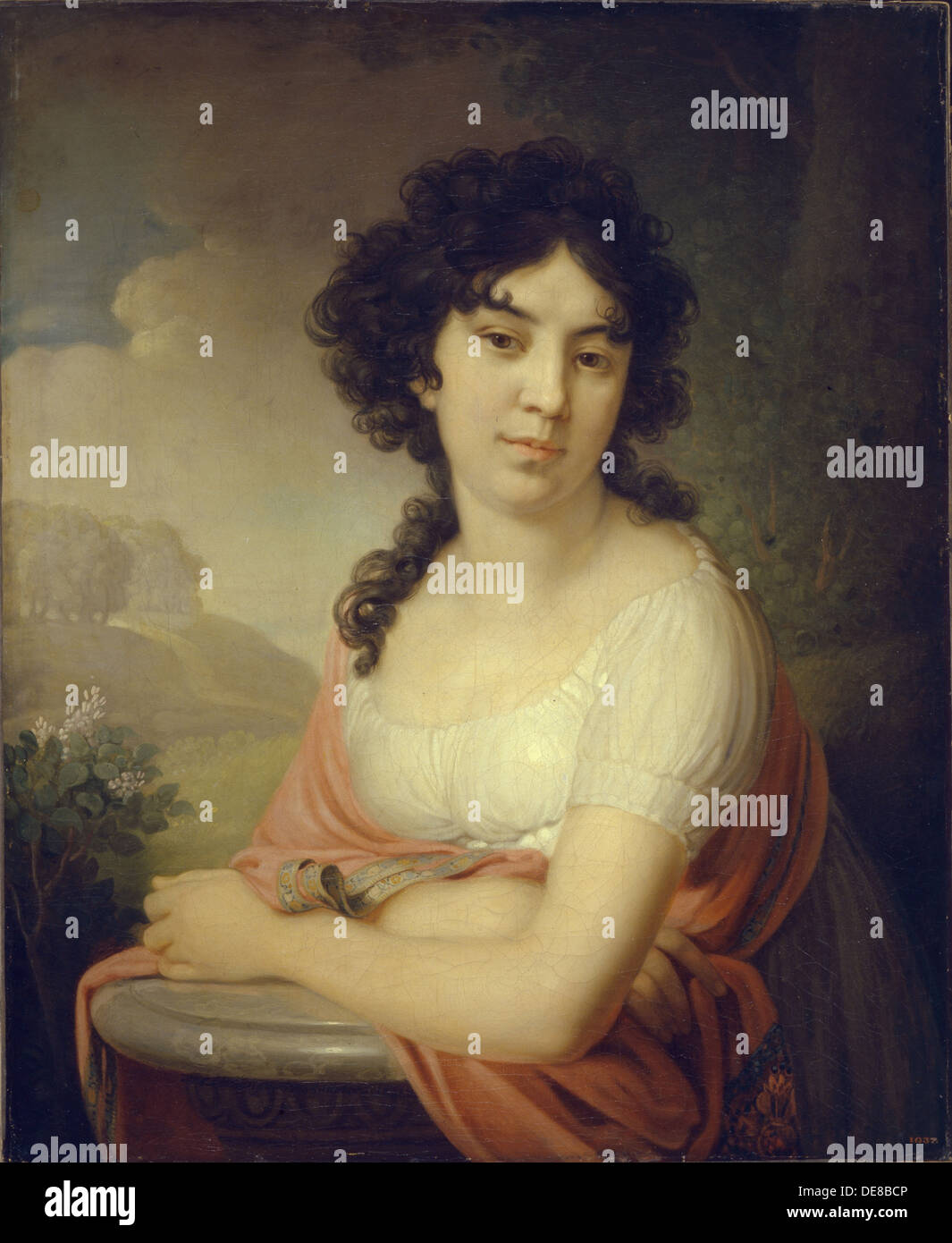 Portrait of Princess Anna Petrovna Gagarina, 1801. Artist Borovikovsky