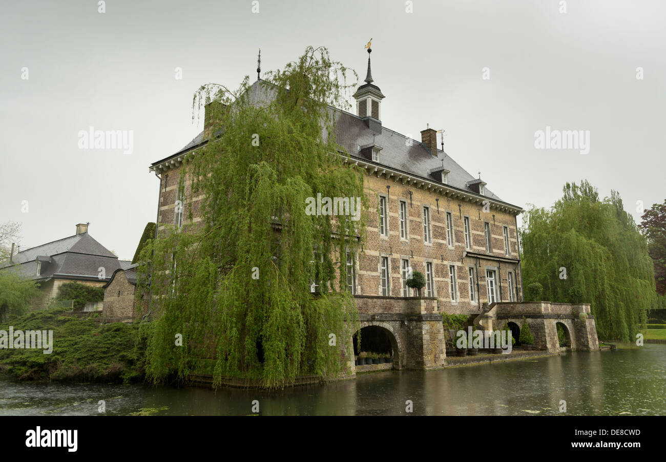 Netherlands, View of Castle Wijlre Stock Photo