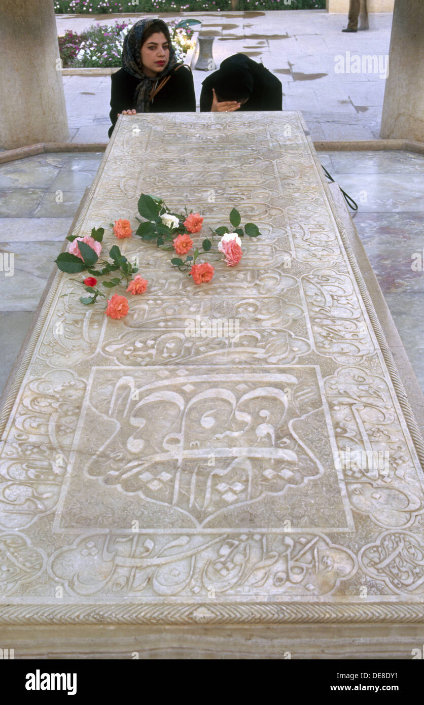 Hafez tomb. Shiraz. Iran. Stock Photo