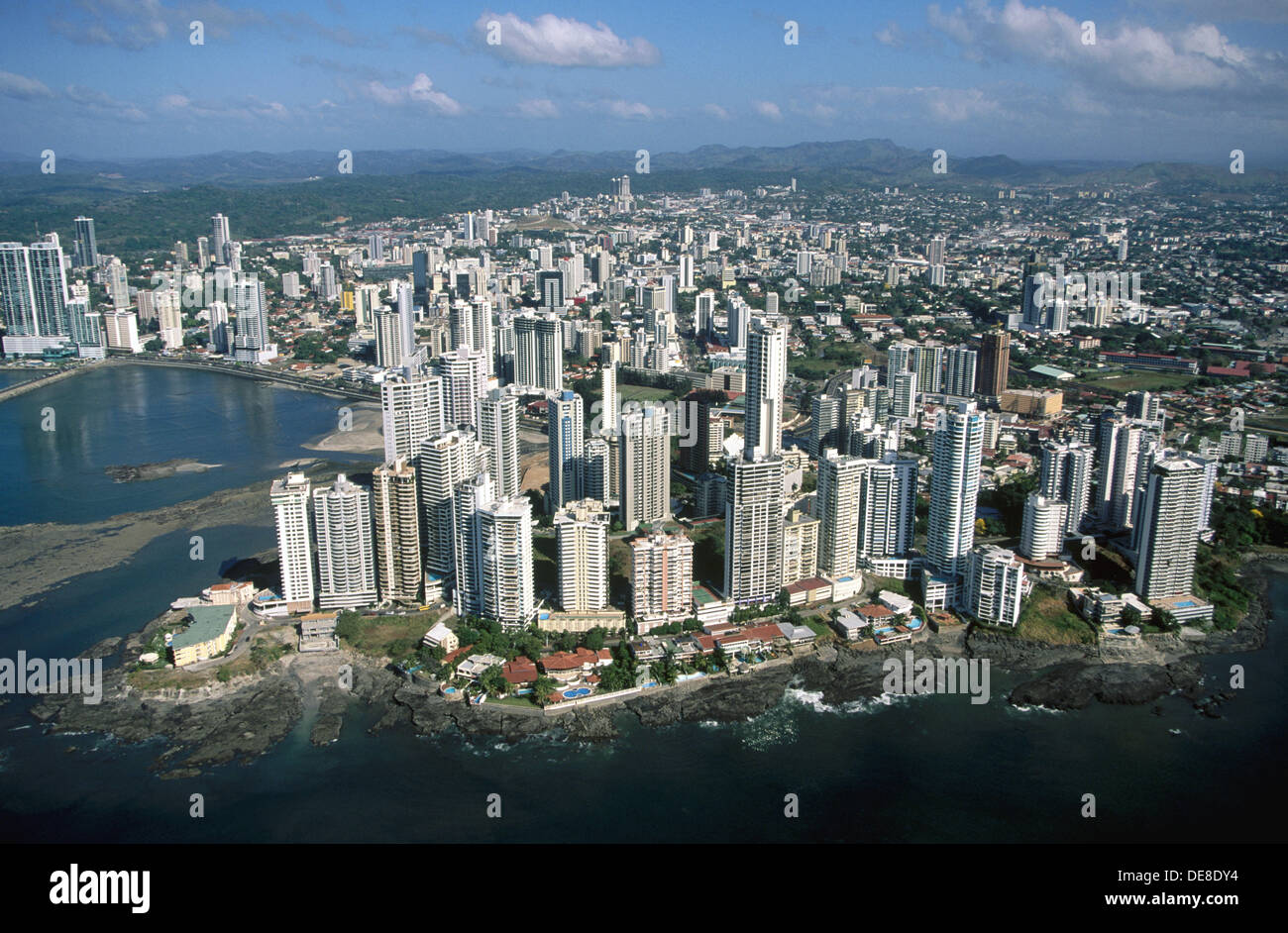 Punta Paitilla. Panama city. Panama Stock Photo Alamy