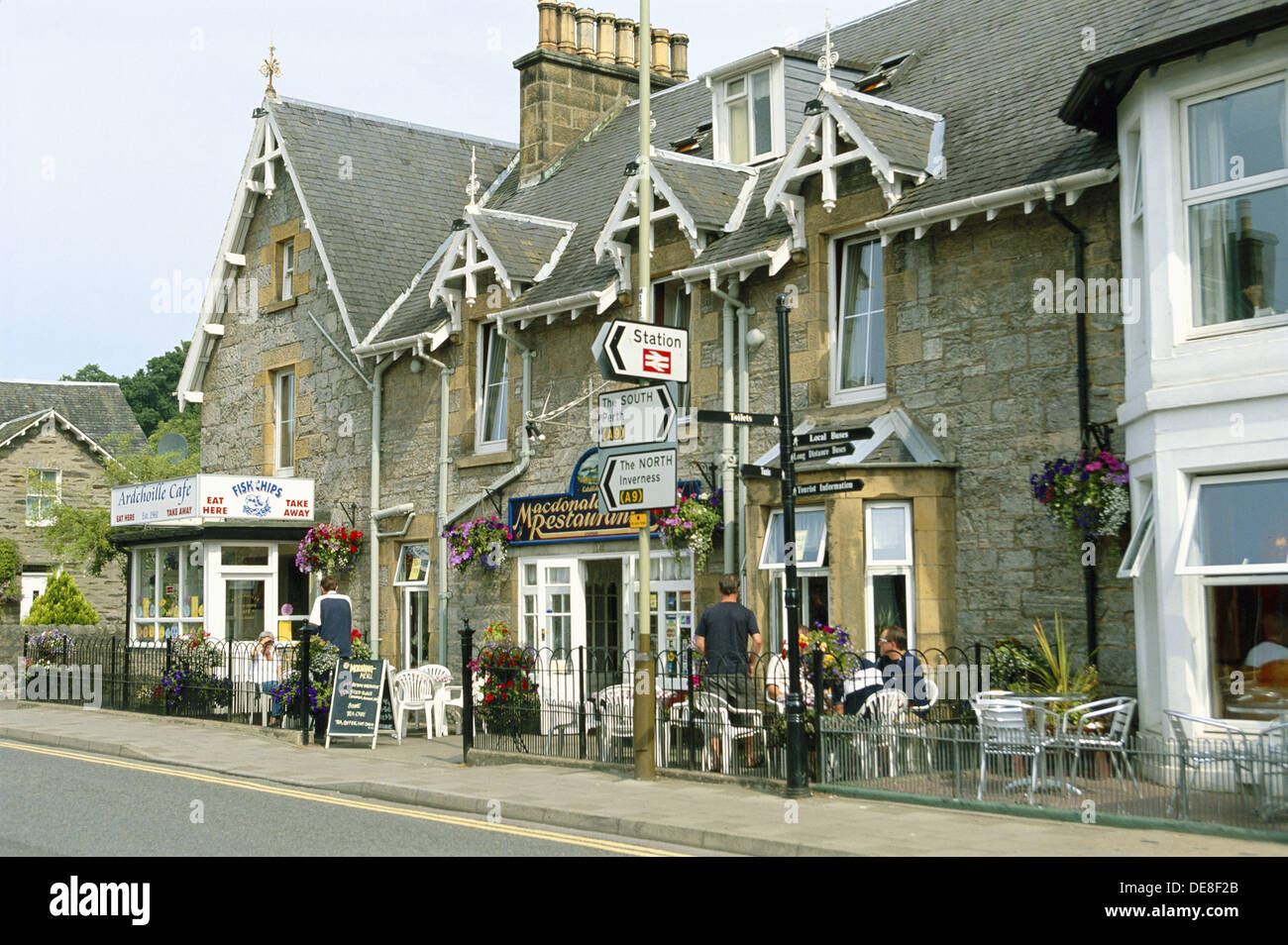 Pitlochry restaurant hires stock photography and images Alamy