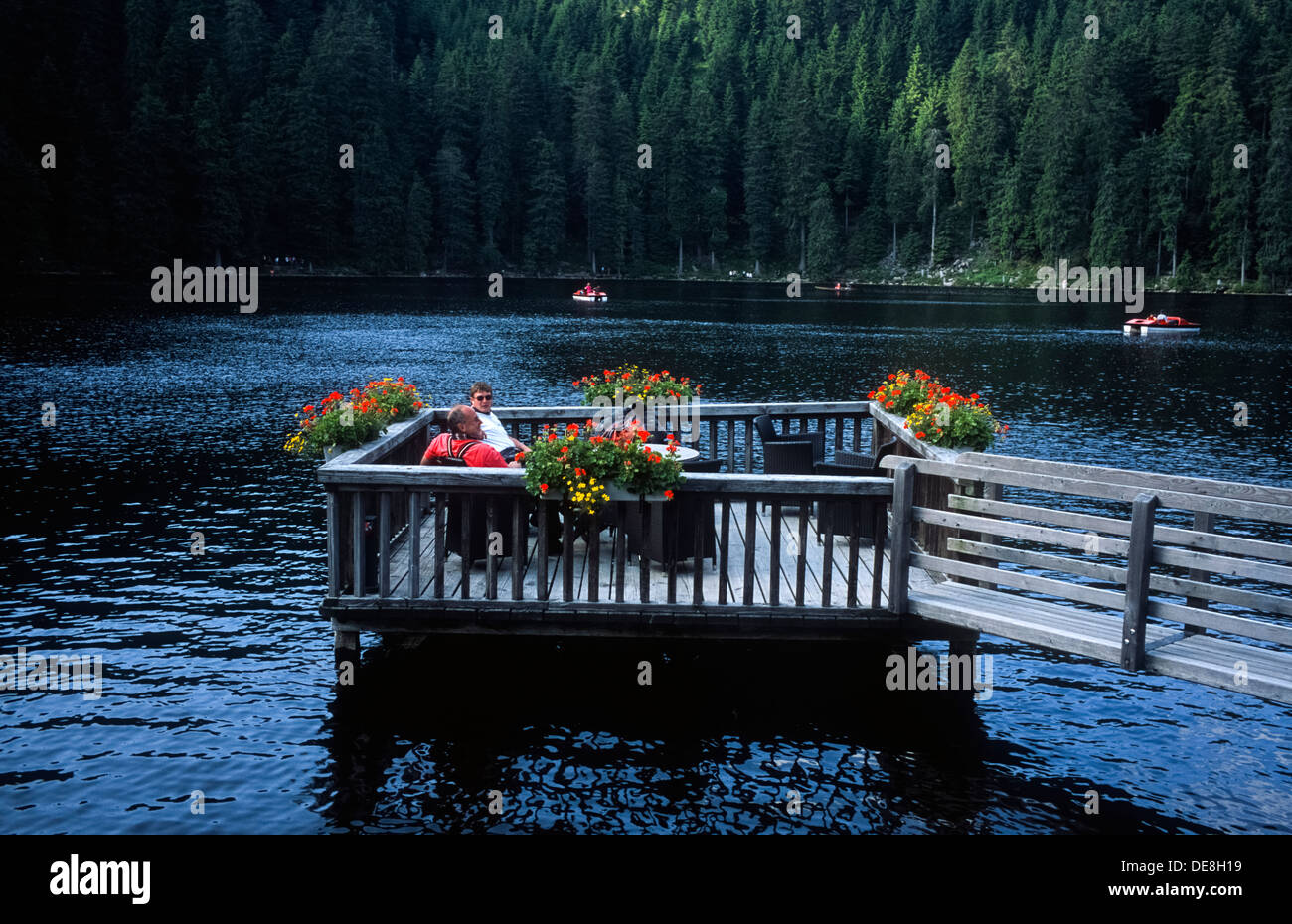 Mummelsee Northern Black Forest Germany Stock Photo