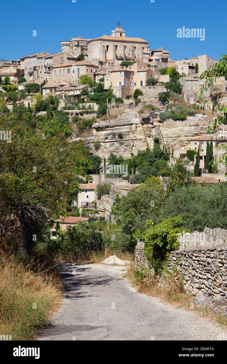Village of Gordes in Provence, France. Stock Photo