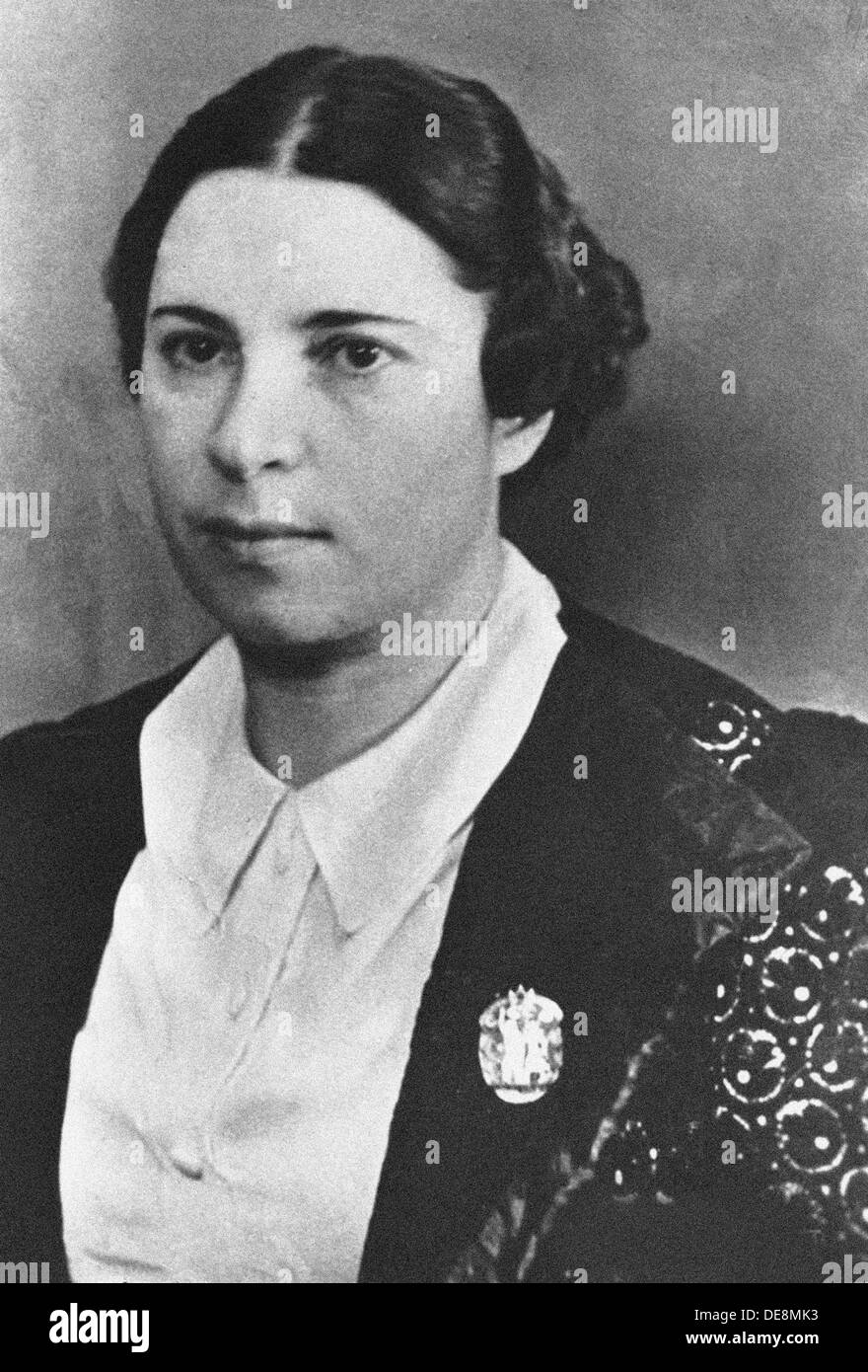 Agniya Lvovna Barto (1906-1981), Early 1930s. Stock Photo