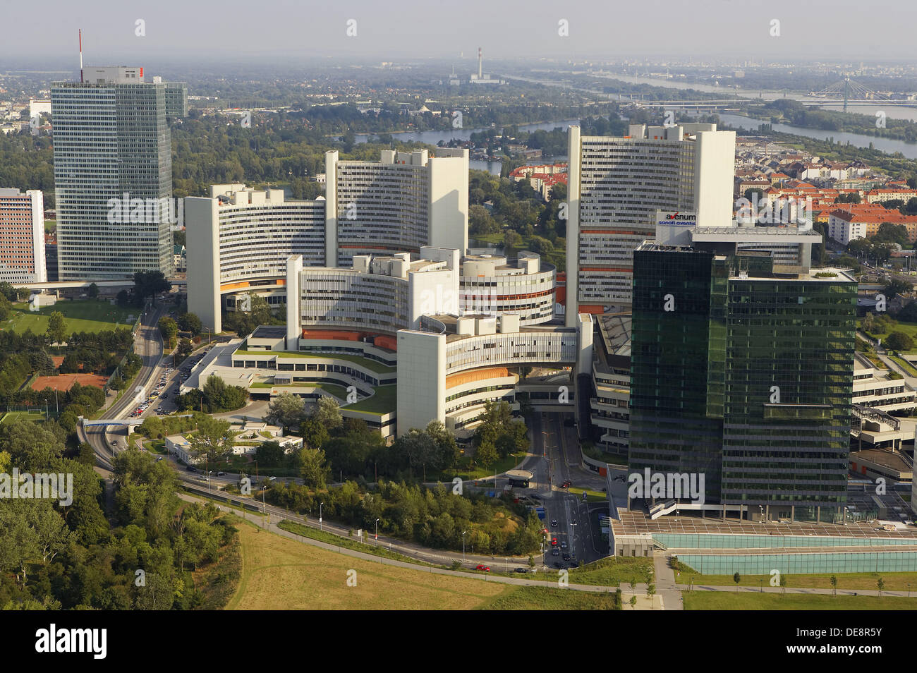 United Nations Headquarters Building Vienna Stock Photos United United Nations Headquarters Building Vienna Stock Photos United