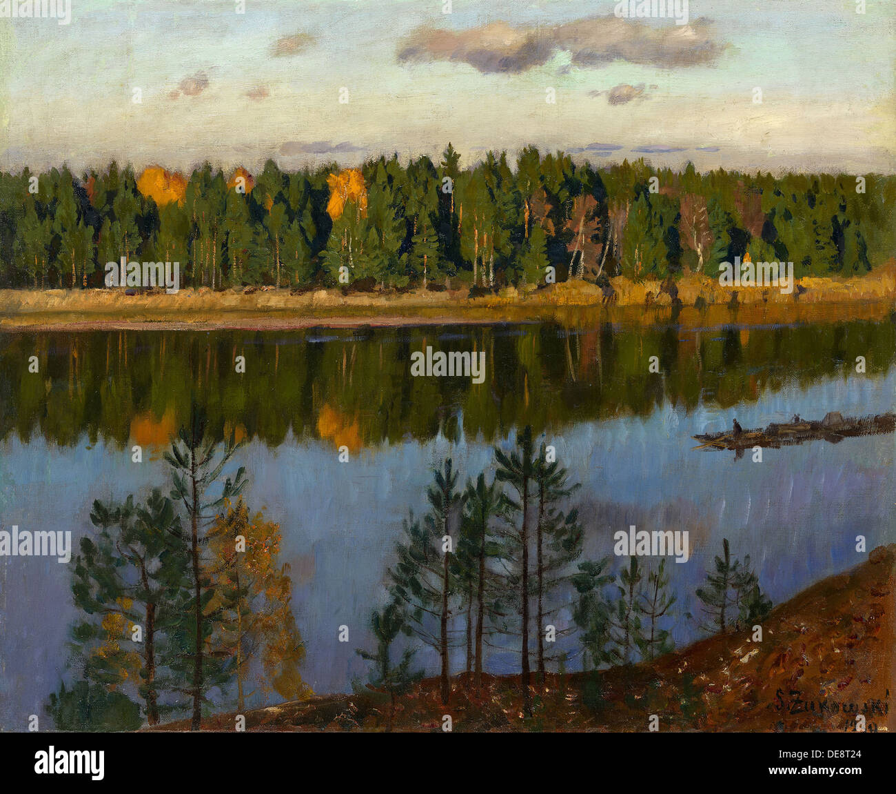 Autumn, 1930. Artist: Zhukovsky, Stanislav Yulianovich (1873-1944 Stock ...
