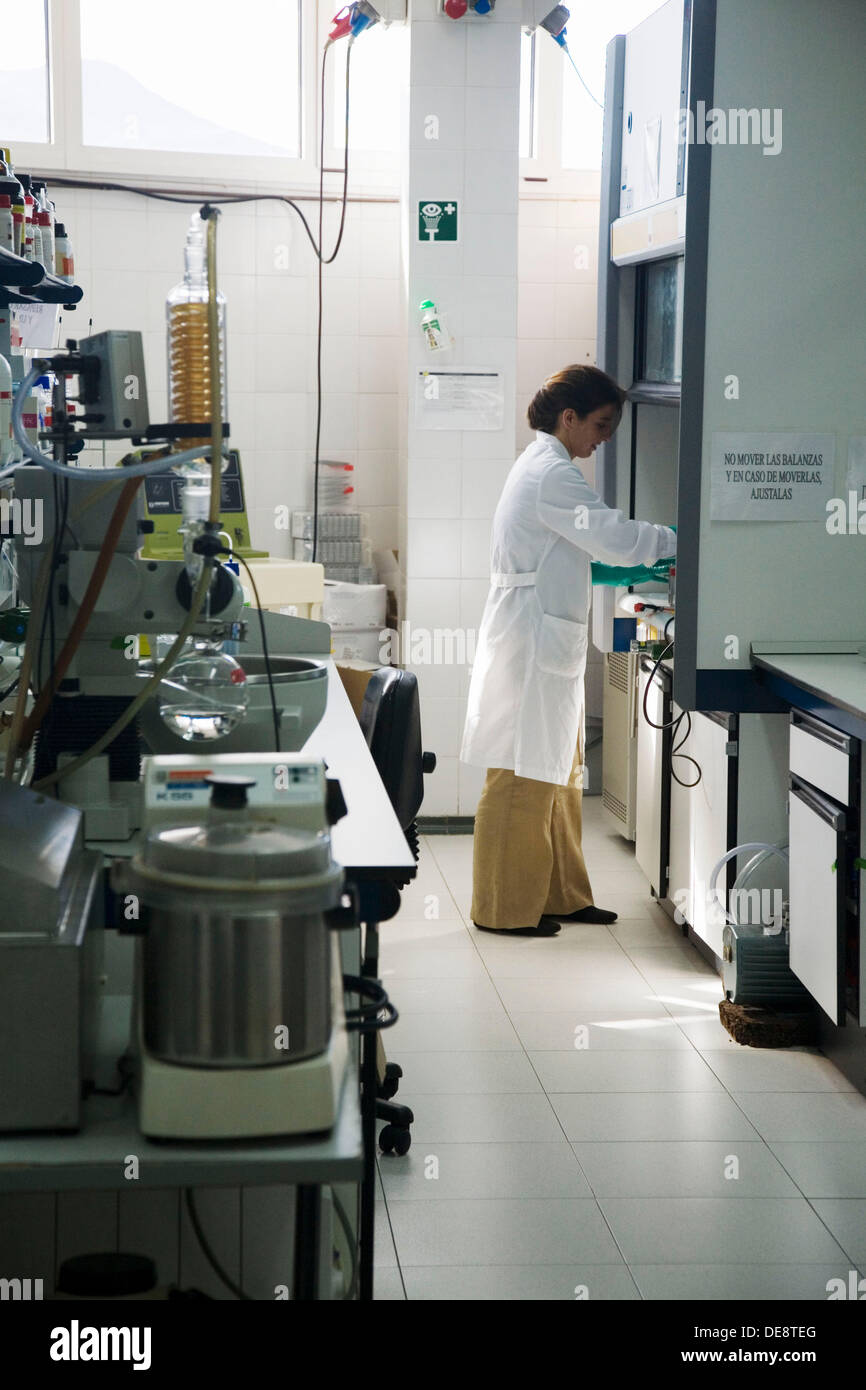 Research and Development laboratory. Functional biomolecules in food