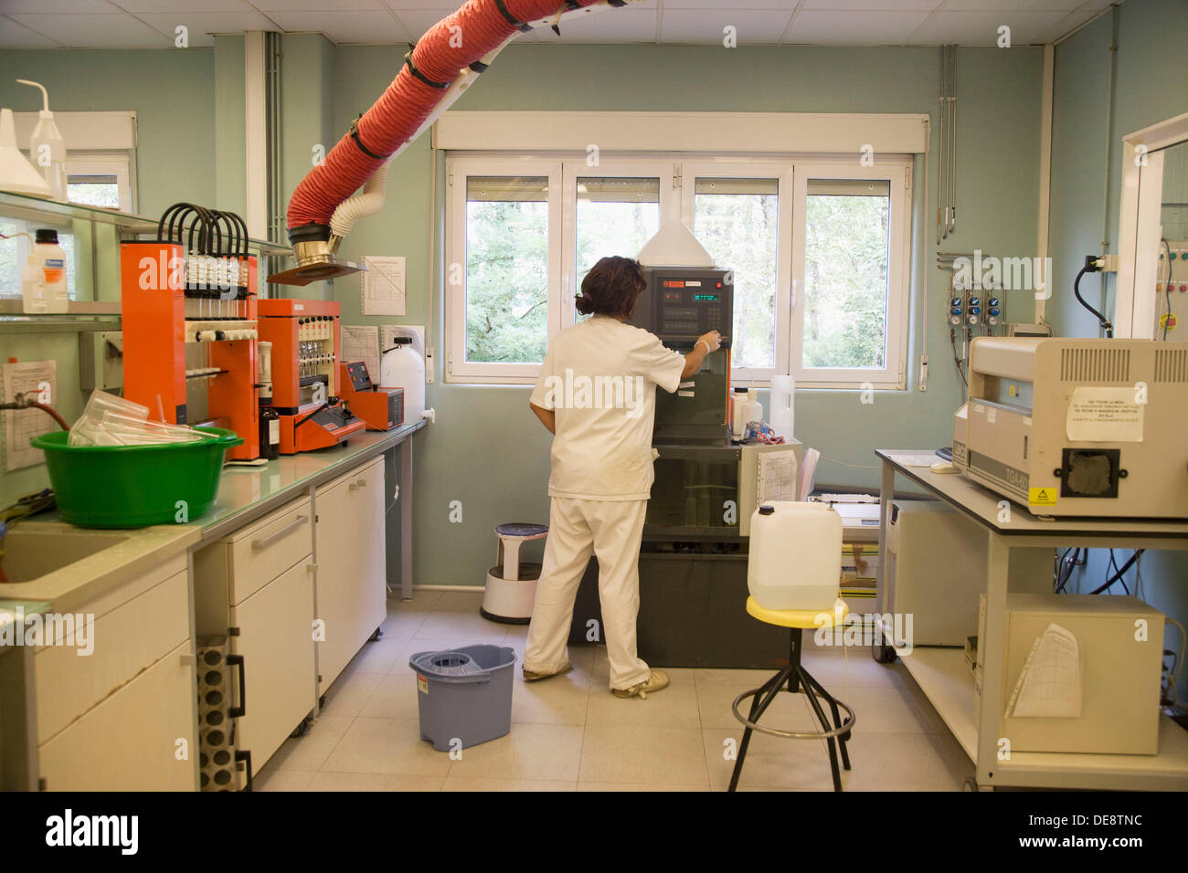 Kjeldahl protein extraction, Laboratory of AgriEnvironmental Safety