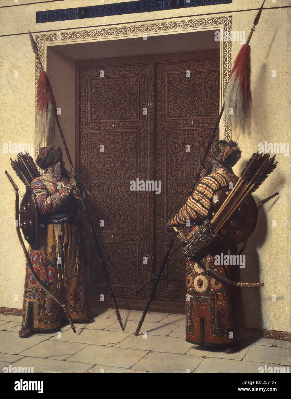 The Doors of Tamerlane, 1871-1872. Artist: Vereshchagin, Vasili Vasilyevich (1842-1904) Stock Photo