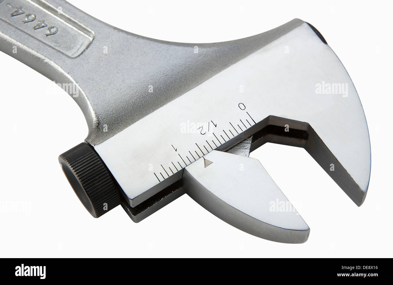 Adjustable wrench, metallurgy Stock Photo
