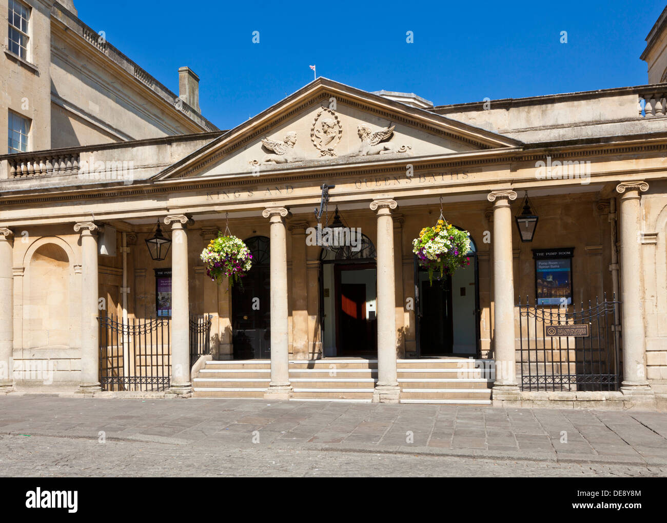 Kings and Queens Bath Entrance Stall Street Bath Somerset England UK GB