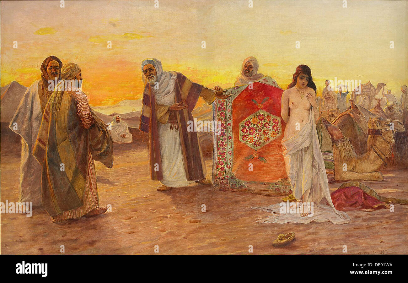 The Slave Market. Artist Pilny, Otto (18661936 Stock Photo Alamy
