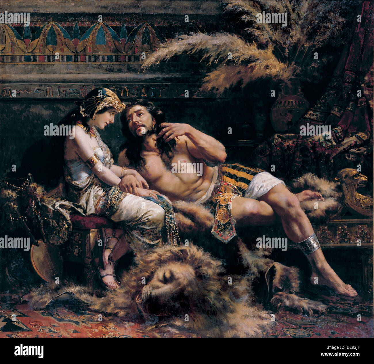 Samson and delilah 1887 oil on canvas hi-res stock photography and