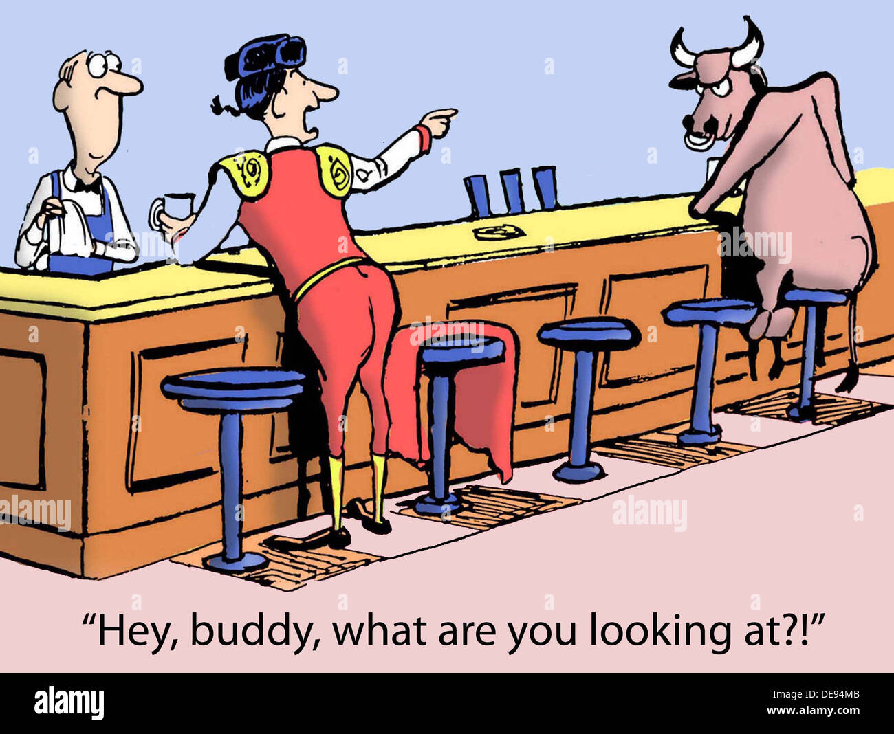 "Hey, buddy, what are you looking at Stock Photo Alamy