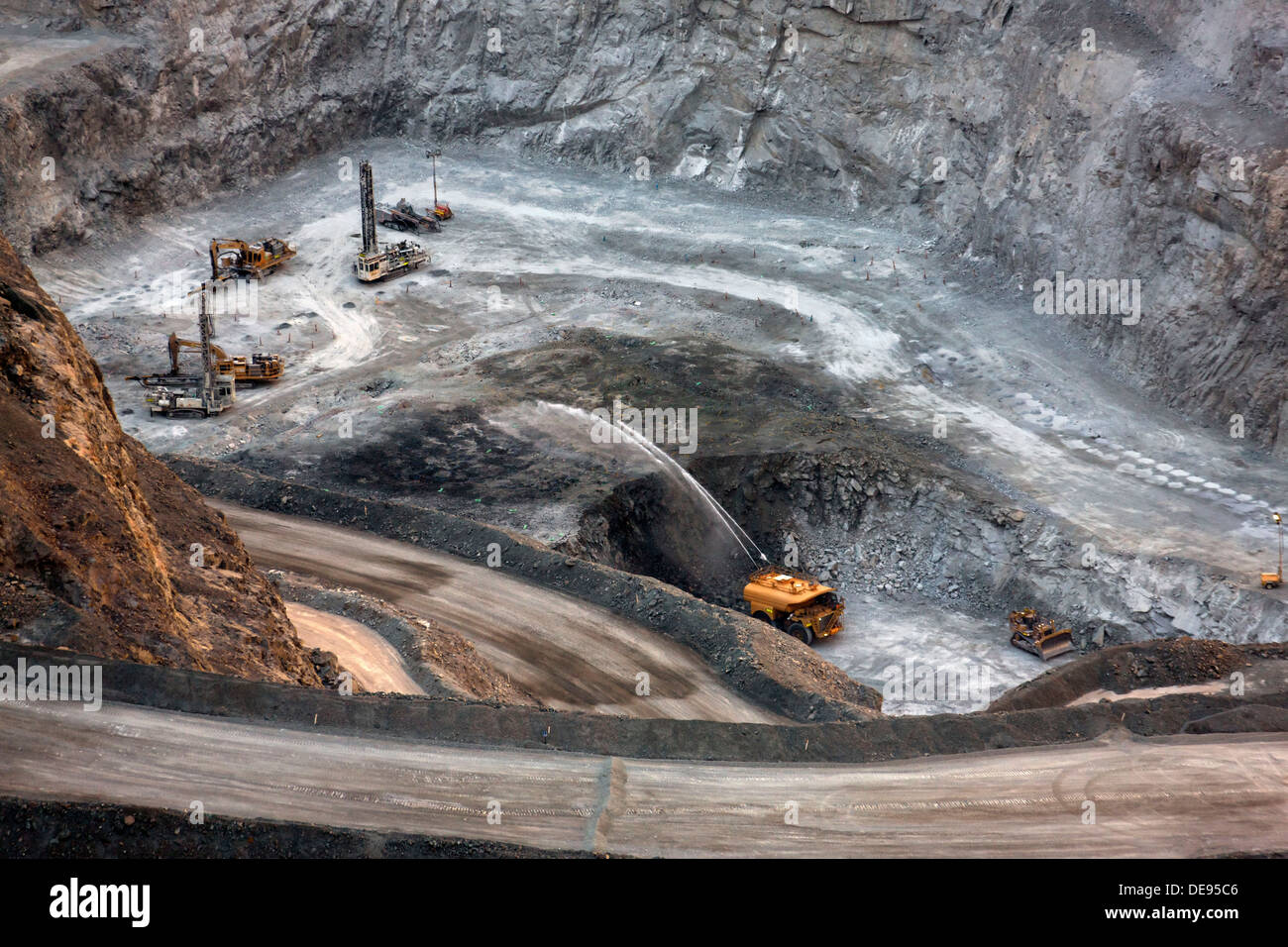 Open cut Super Pit gold mine, Kalgoorlie Western Australia Stock Photo Alamy