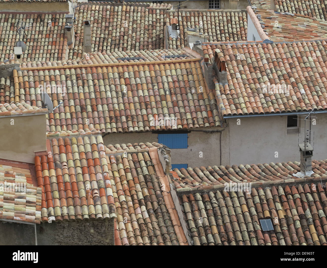 Tera roofs hi-res stock photography and images - Alamy