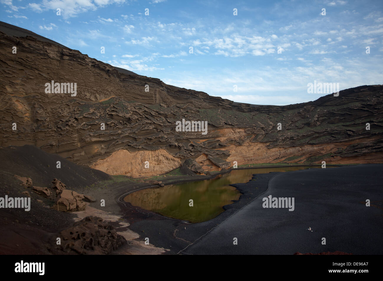 The picture belongs to a series of pictures from the holiday island of Lanzarote Stock Photo