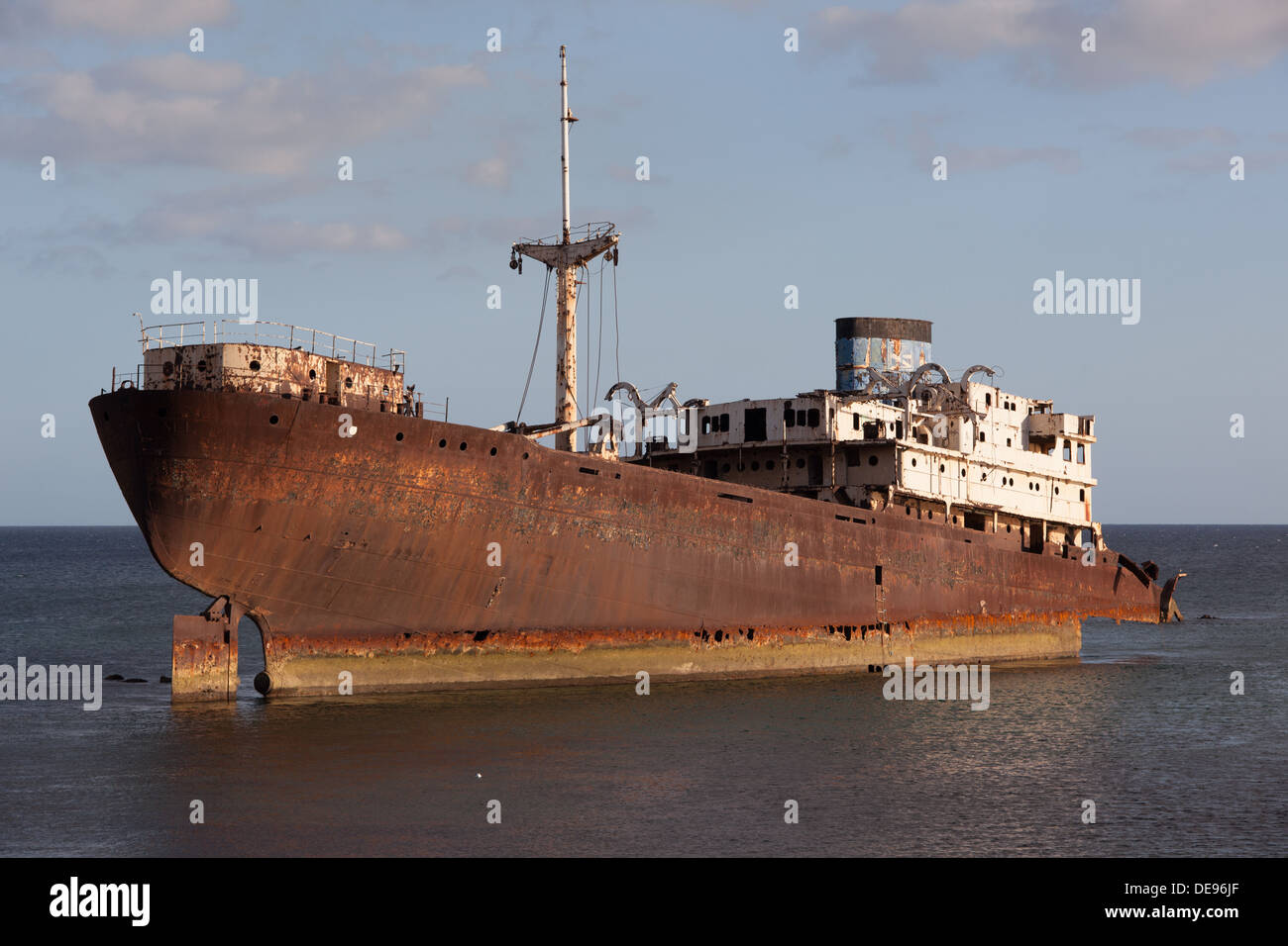 The picture belongs to a series of pictures from the holiday island of Lanzarote Stock Photo