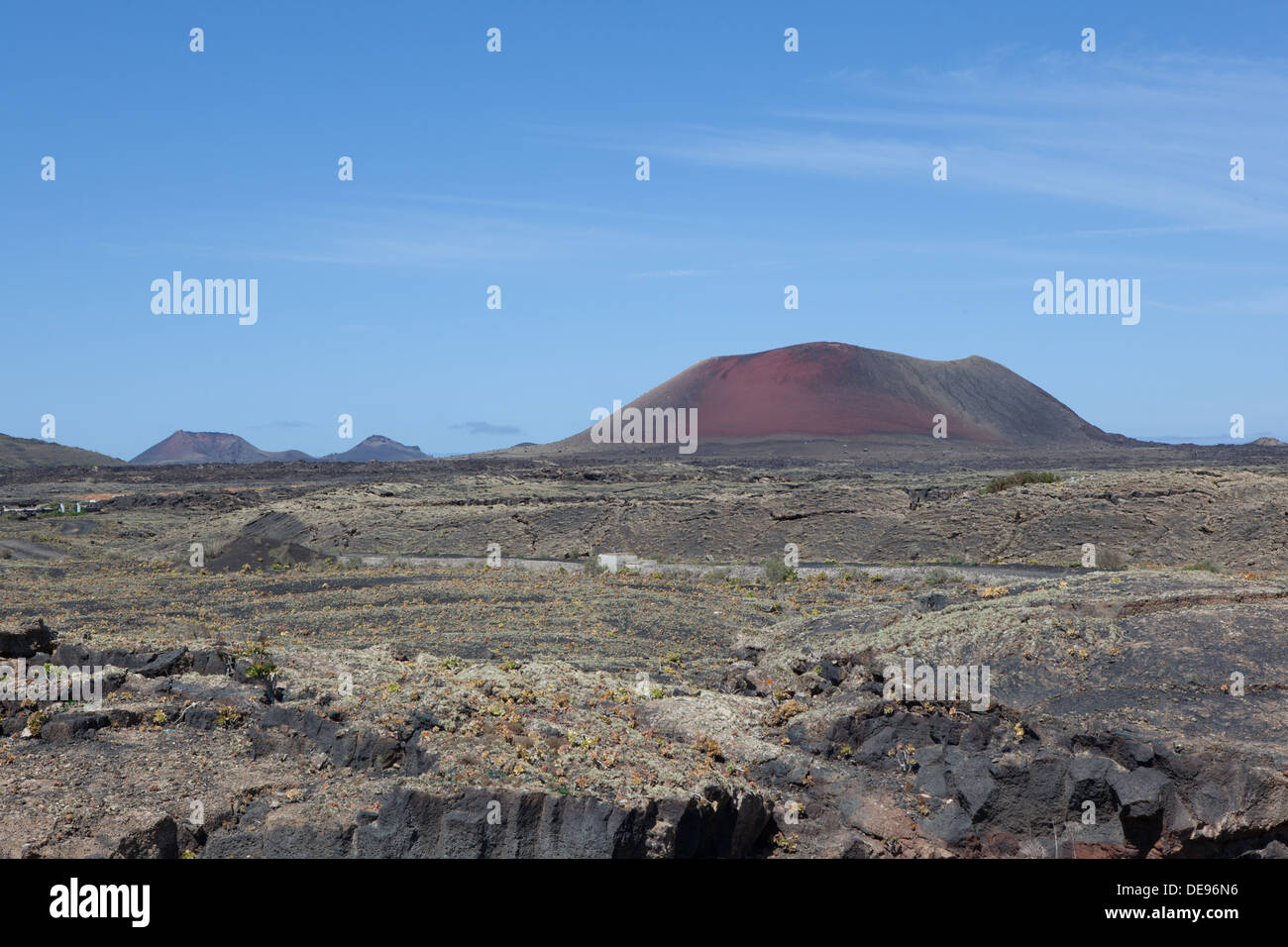 The picture belongs to a series of pictures from the holiday island of Lanzarote Stock Photo