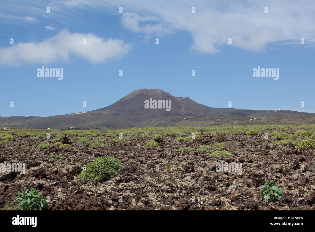 The picture belongs to a series of pictures from the holiday island of Lanzarote Stock Photo