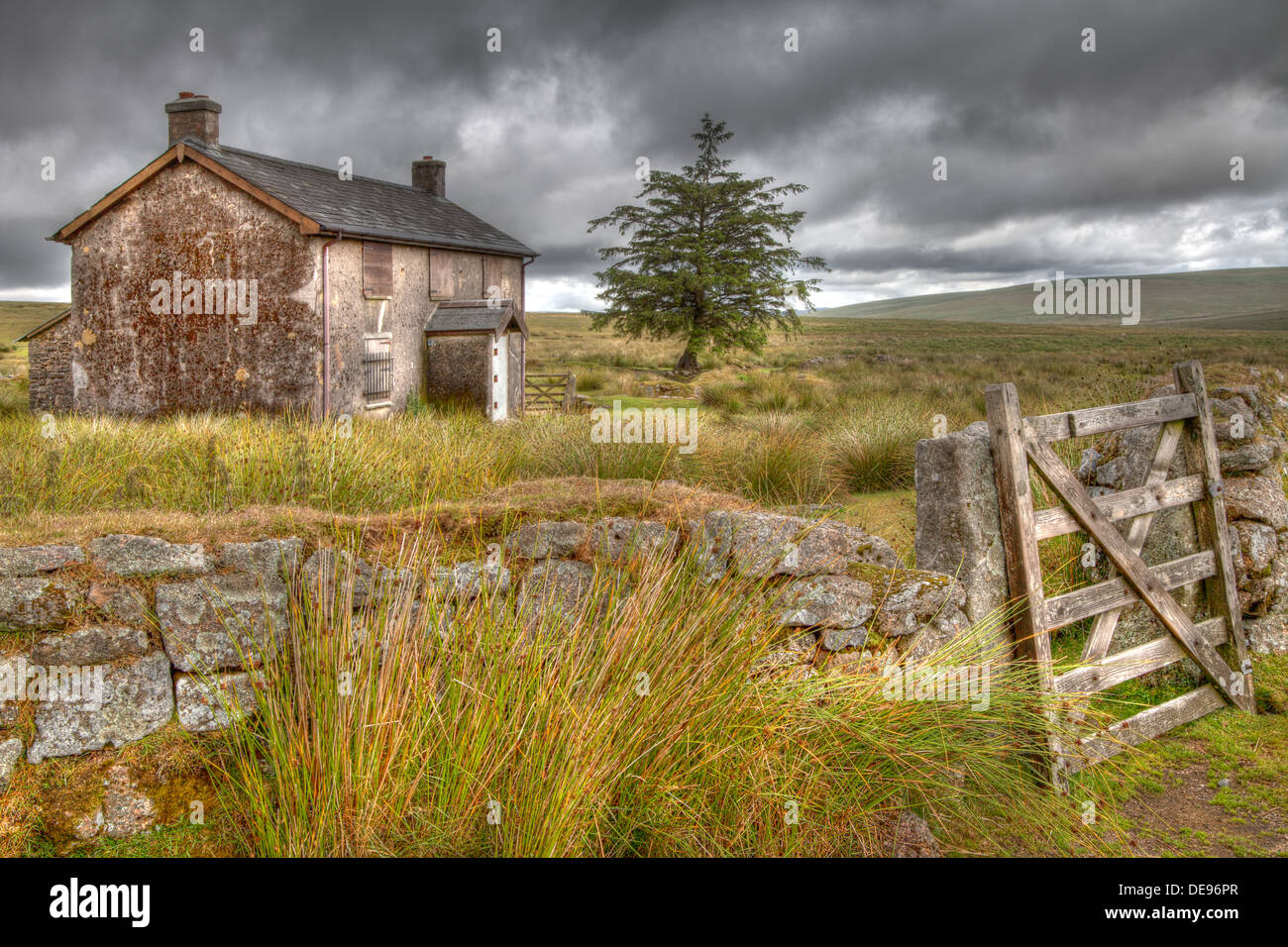 Nun's Cross Farm "Ditsworthy Warren House", is an isolated, derelict