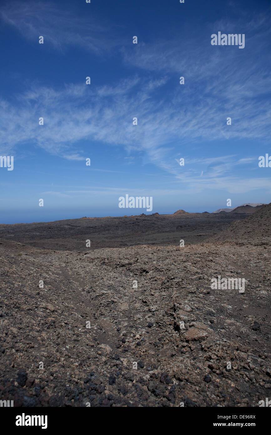 The picture belongs to a series of pictures from the holiday island of Lanzarote Stock Photo