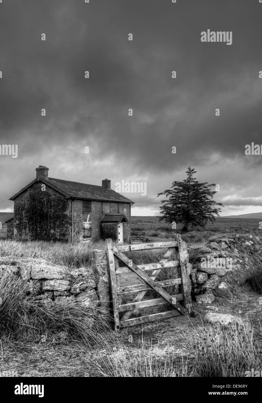 Nun's Cross Farm "Ditsworthy Warren House", is an isolated, derelict