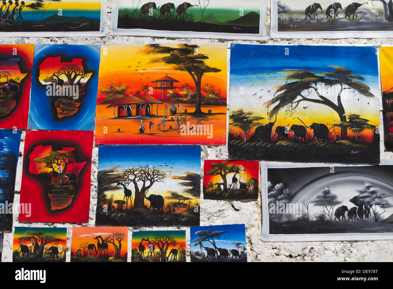 South Africa art for sale. Stock Photo