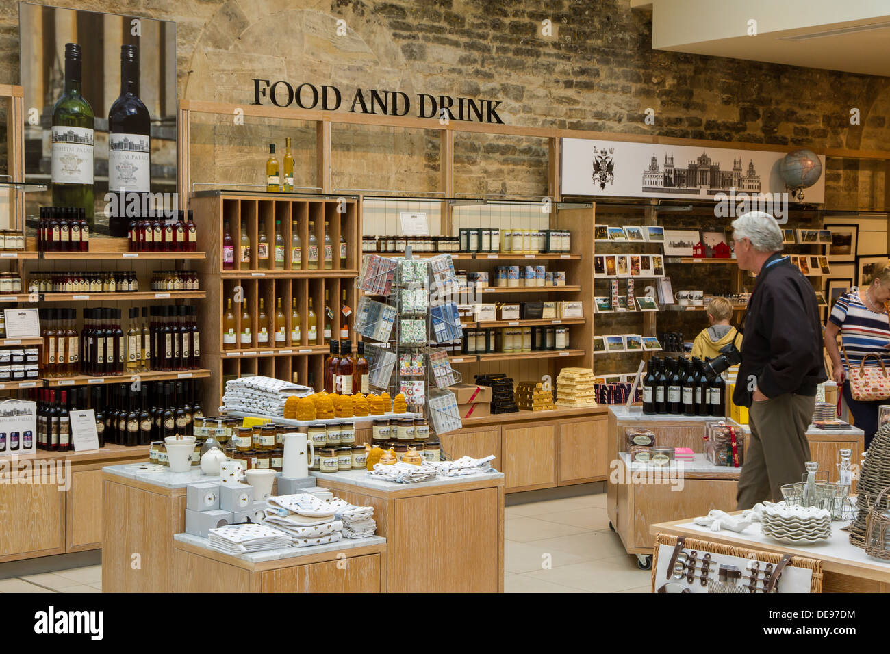 The Gift Shop at Blenheim Palace in Woodstock, Oxfordshire, England Stock Photo 60439728 Alamy