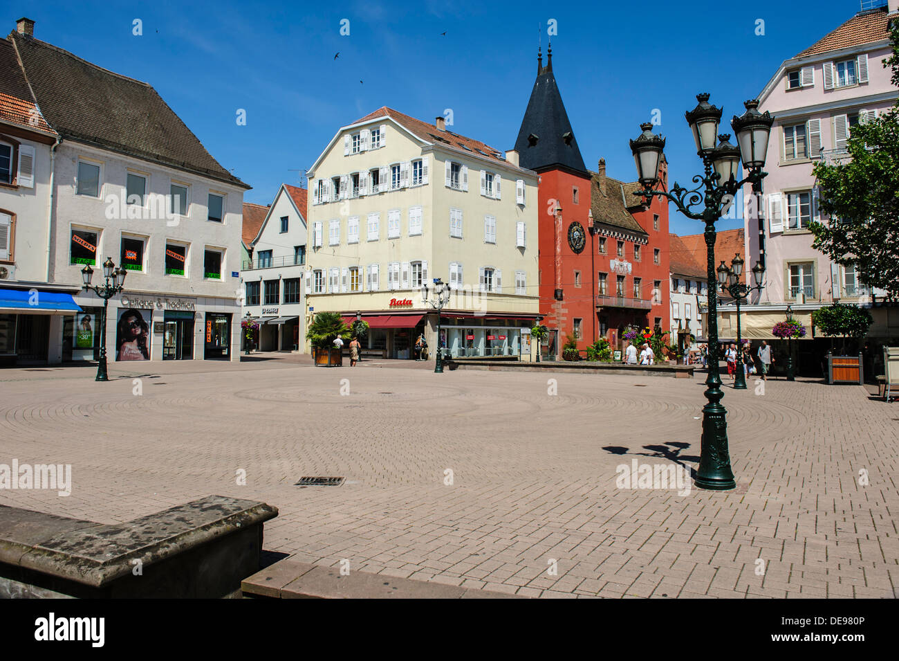 Haguenau, Alsace, France Stock Photo