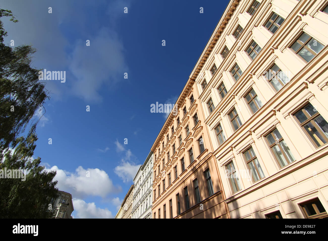 Classic architecture in the Neighborhood of Kreuzberg, Berlin, Germany ...