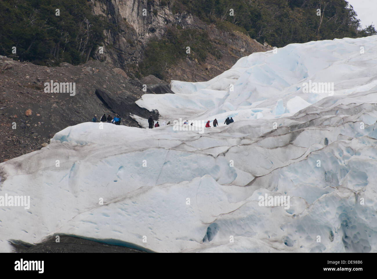 Glaciers Patagonia Argentina Stock Photo