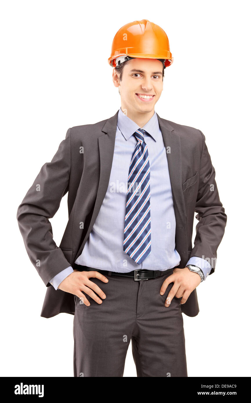Engineer wearing suit helmet working hi-res stock photography and ...