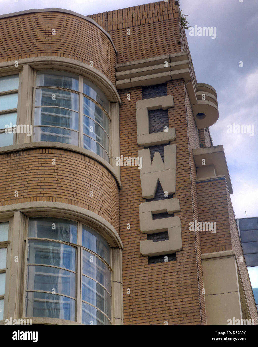 1936 CWS,Co-operative retail Society Redfern building, Balloon Street, Manchester, England, UK, M60 0AL Stock Photo