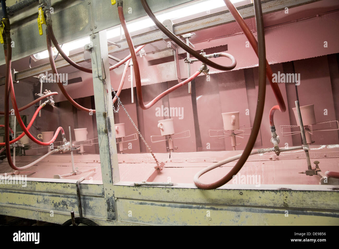 The factory of the Homer Laughlin China Company. Makers of Fiesta